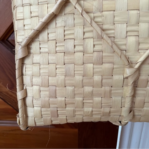 Vintage Cuba Straw Beach Tote - Picture 12 of 13